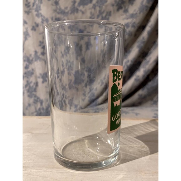 Railcar Diner Juice Glass Best in Food Good and Wholesome Always - Picture 2 of 8